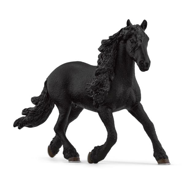 Figurine Horse Club : Étalon Frison - Schleich-13975