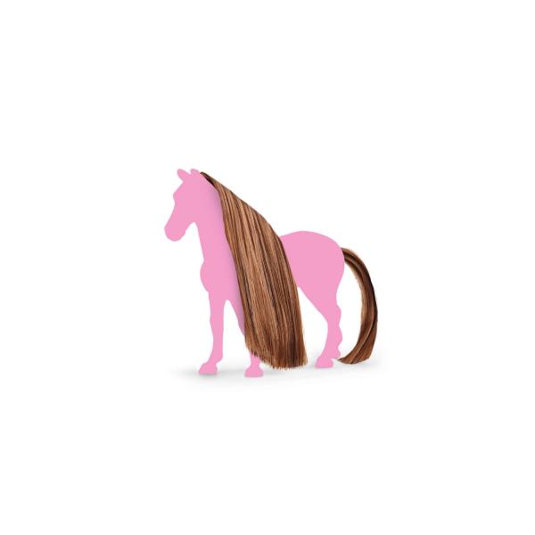 Sofia's Beauties Accessories: Mane and Tail - Chocolate - Schleich-42651
