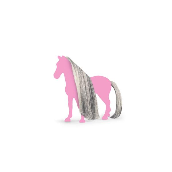  Sofia's Beauties Accessories: Mane and Tail - Gray - Schleich-42652