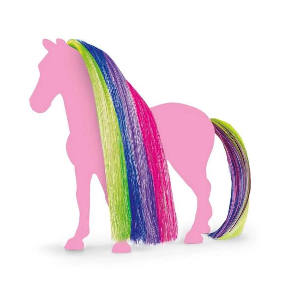 Sofia's beauties accessory: Mane and tail: Rainbow - Schleich-42654