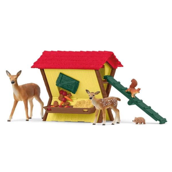 Figuren: Waldtierhütte - Schleich-42658