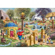 1000 piece puzzle: Benjamin Blümchen, A day at the Neustadt zoo