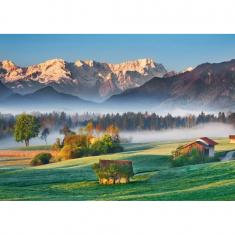 1000 piece puzzle: Garmisch Partenkirchen, Murnauer Moos