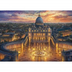 1000 pieces puzzle: Vatican, Thomas Kinkade