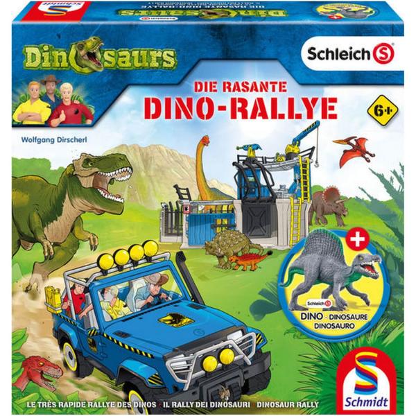 Juego cooperativo: Dinosaurios: Dinos Rally - Schmidt-40623