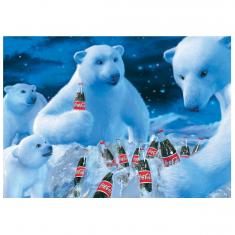 Puzzle 1000 Teile Coca Cola Eisbär