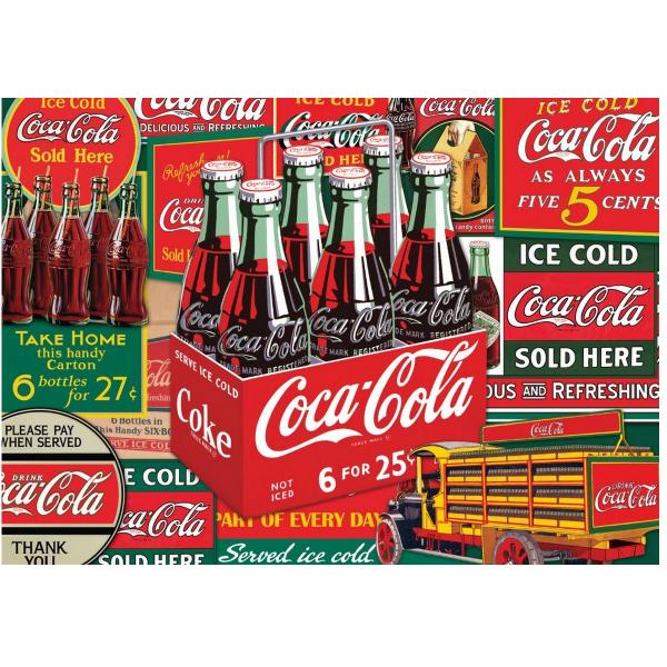1000 Teile Coca Cola Classic-Puzzle - Schmidt-59914
