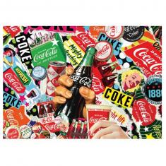 1000 pieces jigsaw puzzle: Coca Cola is it!