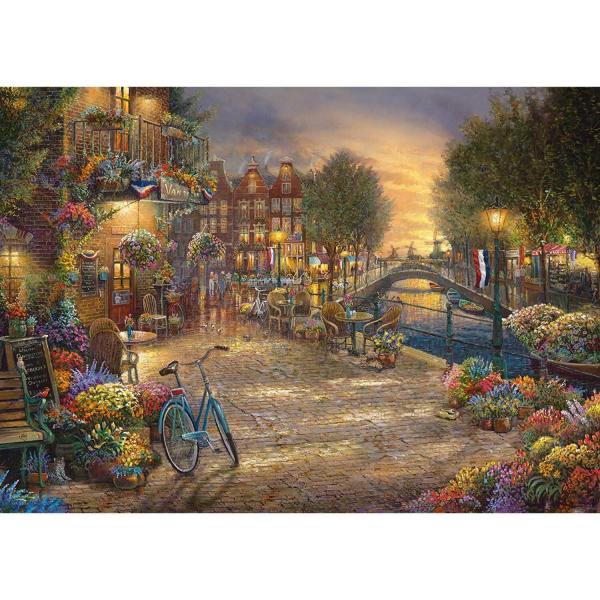 PUZZLE 1000 PIECES : AMSTERDAM - Schmidt-59917