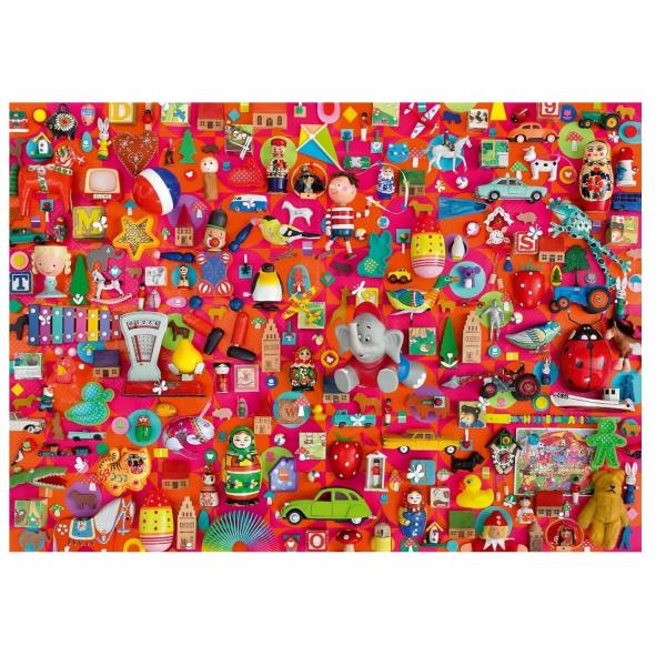 1000 pieces PUZZLE: VINTAGE TOYS - Schmidt-59699
