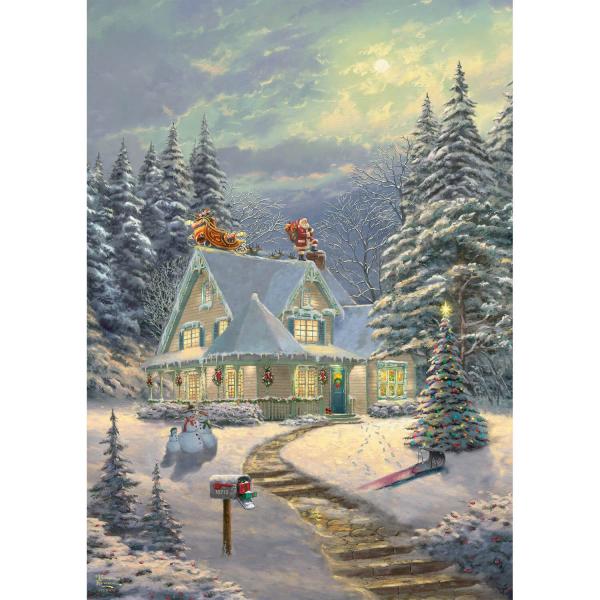 1000 pieces puzzle: Christmas Eve - Schmidt-59935