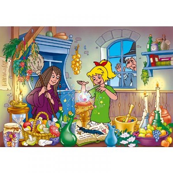 Puzzle 100 pièces - Bibi : La cuisine des sorcières - Schmidt-55279