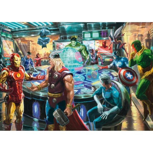 1000 piece Puzzle: The Avengers - Thomas Kinkade - Schmidt-59958