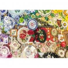 500 pieces puzzle: Jewels and treasures