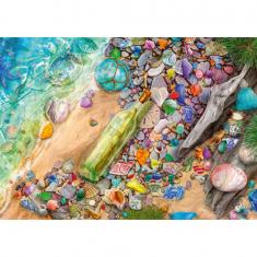 1000 piece puzzle: Sparkling marine finds