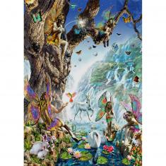 2000 piece puzzle : Valley of the Water Fairies