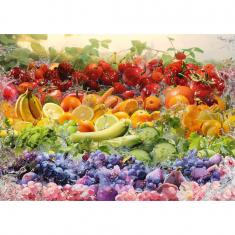 1000 piece puzzle: Fruit cocktail