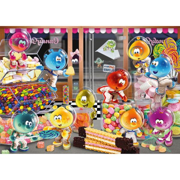 Puzzle de 1000 piezas : En la tienda de dulces - Schmidt-59944