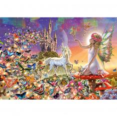 1500 Teile Puzzle : Eine magische Welt