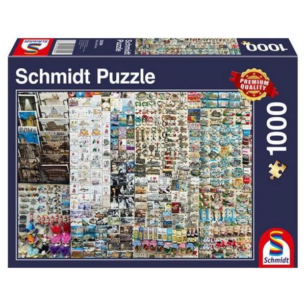 Puzzles 1000 pièces : Boutique de souvenirs - Schmidt-58394
