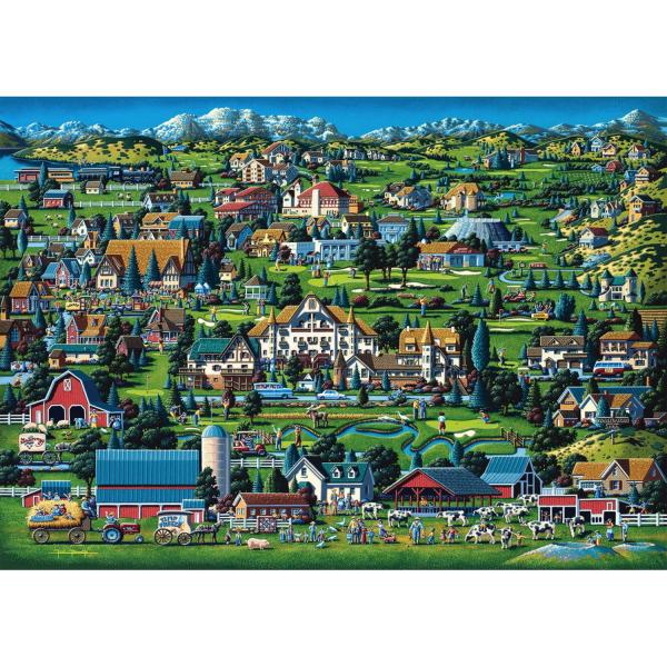1000 pieces puzzle: Halfway - Schmidt-59640