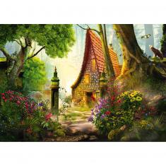 1000 pieces puzzle: House in the glade