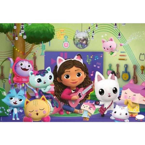 40-teiliges Puzzle: Gabbys Puppenhaus – eine Miau-Party - Schmidt-56472