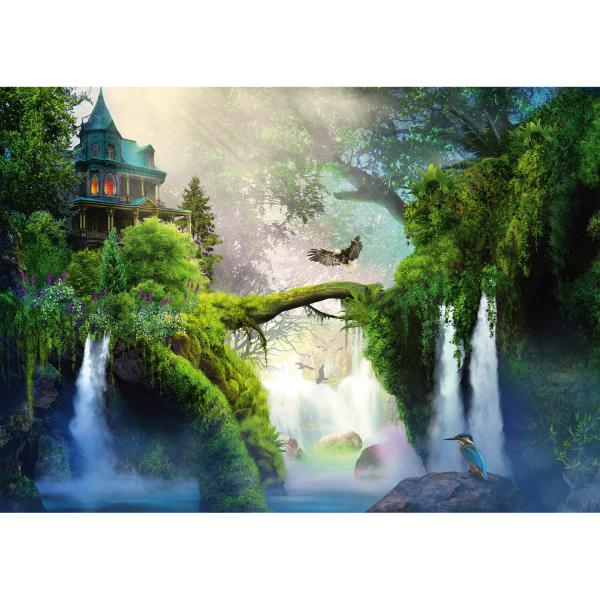 1000 pieces puzzle: enchanted spring - Schmidt-59911
