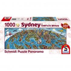 1000 pieces puzzle: Sidney