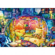 1000 piece puzzle: Cozy cave