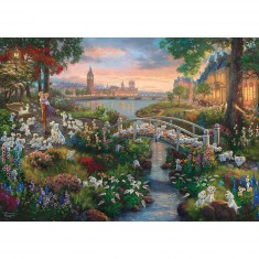 1000 Teile Puzzle: Disney, 101 Dalmatiner