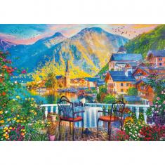 1000 Teile Puzzle: Malerisches Hallstatt