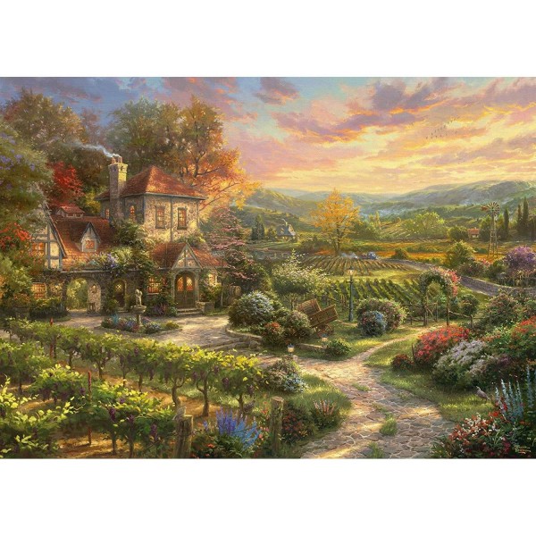 2000 pieces puzzle: In the vineyards - Schmidt-59629