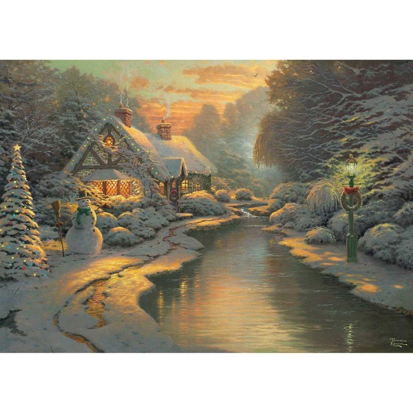 1000 pieces puzzle: Christmas Eve, limited edition - Schmidt-59492