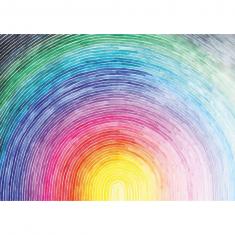 Puzzle 1000 Teile: Entstehender Regenbogen