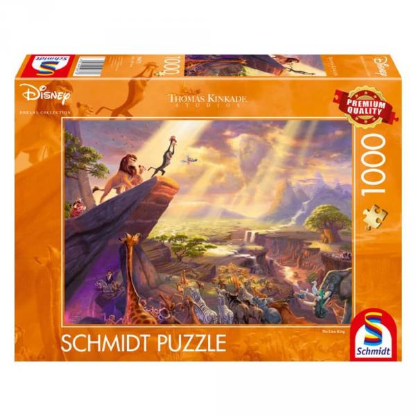 Disney 1000-teiliges Puzzle: König der Löwen - Schmidt-59673