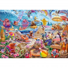 1000 pieces puzzle: Beach Mania