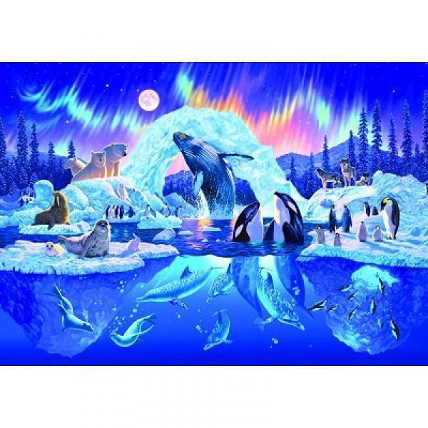 Puzzle 1000 pièces - Paradis de glace - Schmidt-57035