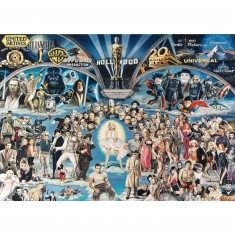 1000 pieces puzzle: Hollywood
