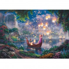 1000-teiliges Puzzle: Rapunzel von Thomas Kinkade