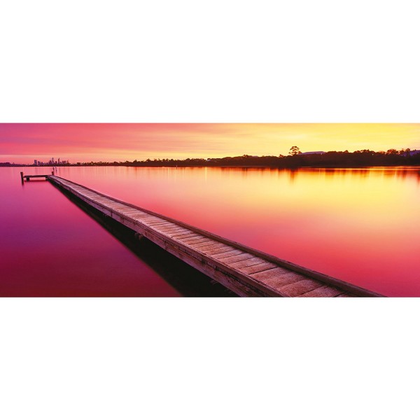 136 pieces panoramic puzzle: Canning River, Australia by Mark Gray - Schmidt-59365