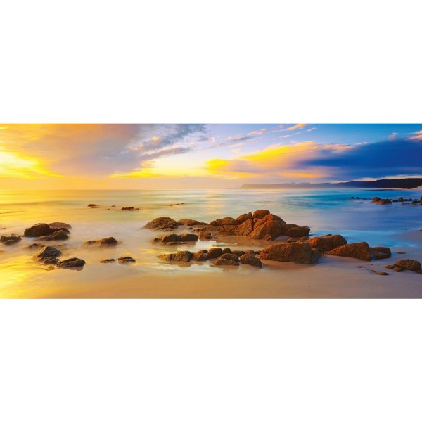 136 pieces panoramic puzzle: Friendly Beaches, Australia by Mark Gray - Schmidt-59364