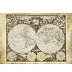 2000 pieces jigsaw puzzle: historical world map