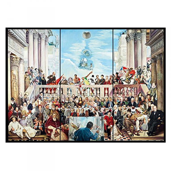 3000 pieces puzzle: Thus passes the glory of the world - Schmidt-59270