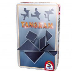 Metal tangram