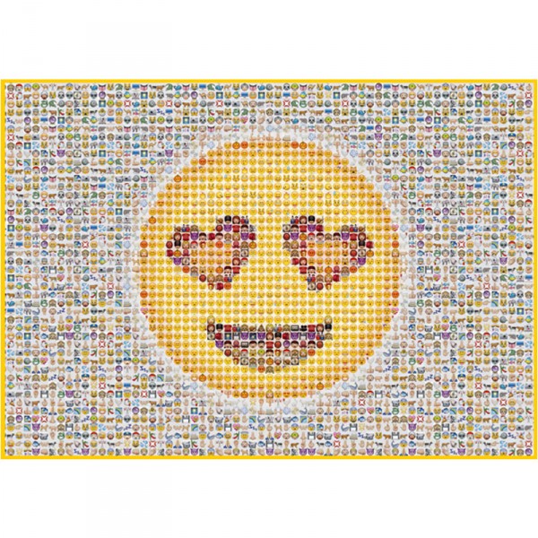 Puzzle 1000 pièces : Emoticônes - Schmidt-58220