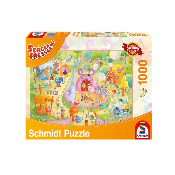 Puzzle 1000 pièces : En piste ! - Schmidt-59369
