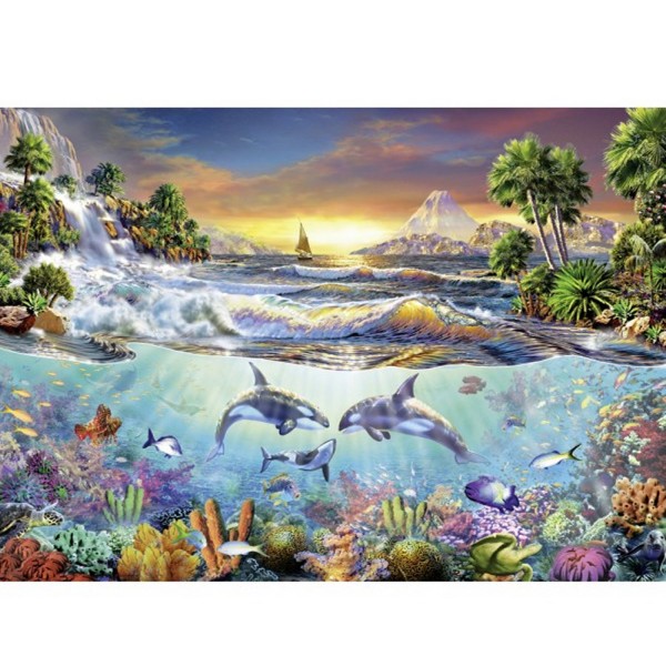 Ravensburger - Puzzle 2000 pièces - Puzzle Adultes - Dès 14 Ans - sous l'eau - Monde sous-Marin - Puzzle de qualité Premium fabriqué en Europe - 17115