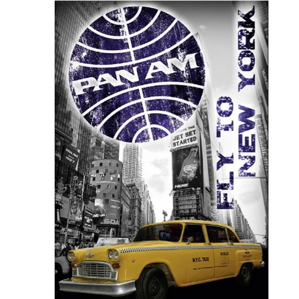 Puzzle 1000 pièces Pan Am : Taxi New Yorkais - Schmidt-59503
