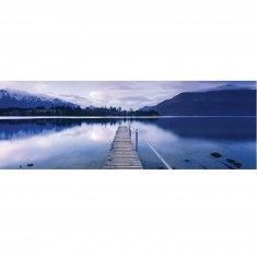 1000 Teile Panorama-Puzzle Mark Gray: Lake Wakatipu, Neuseeland